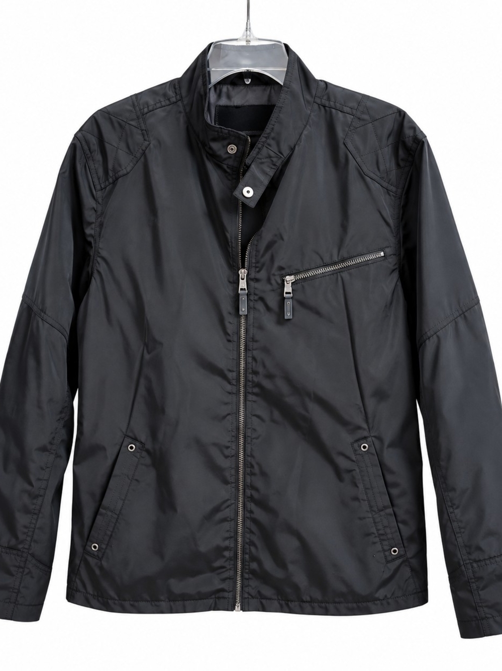 Calvin Klein Women’s Black Lightweight Jacket Size Large NWT Full Zip